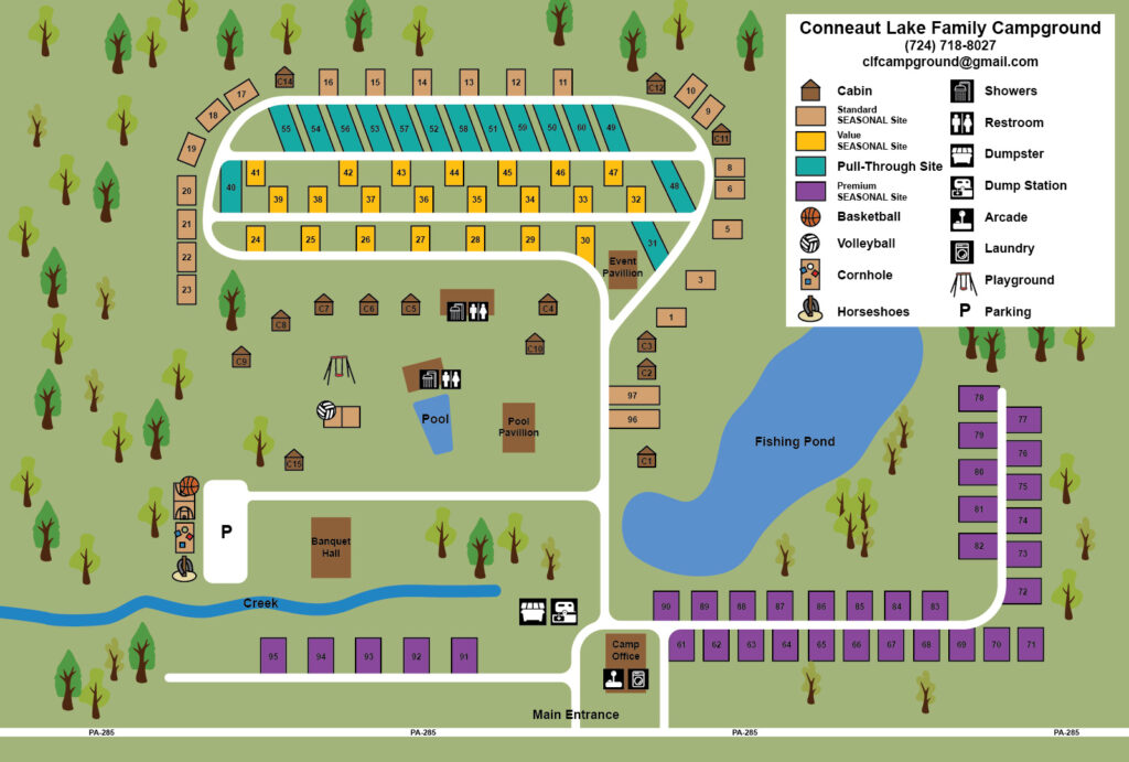 Conneaut Lake Family Campground - Conneaut Lake, PA